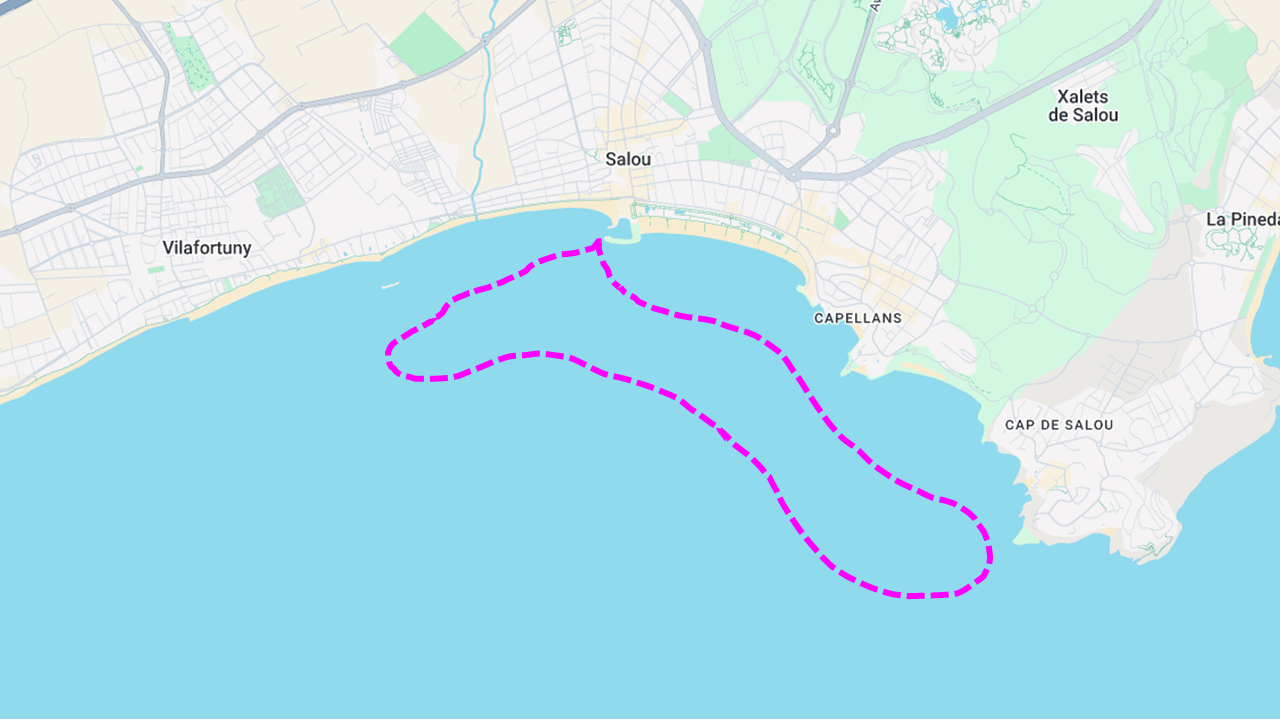 Mapa ruta TOUR 20 min